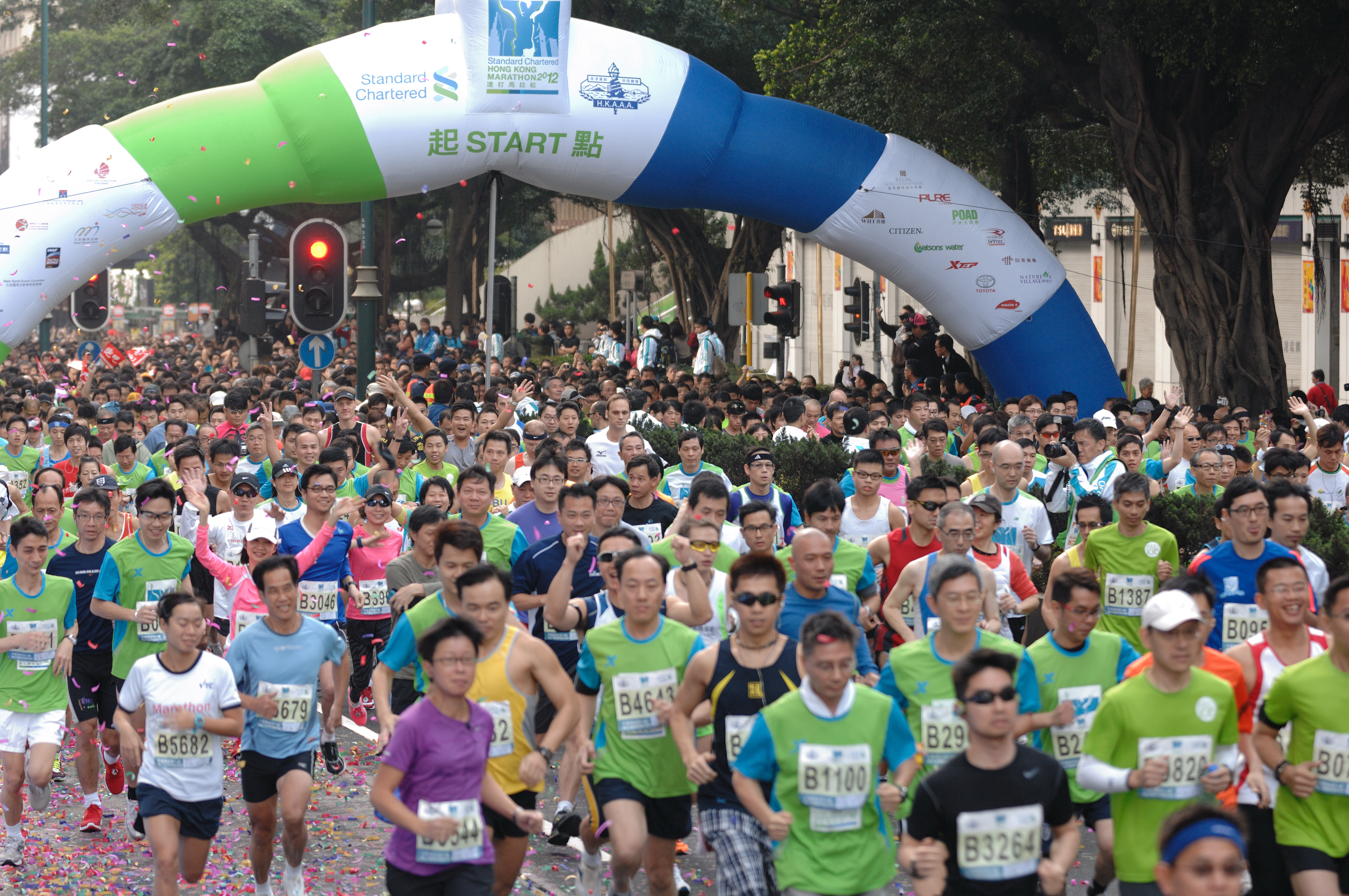 渣打香港馬拉松 2012