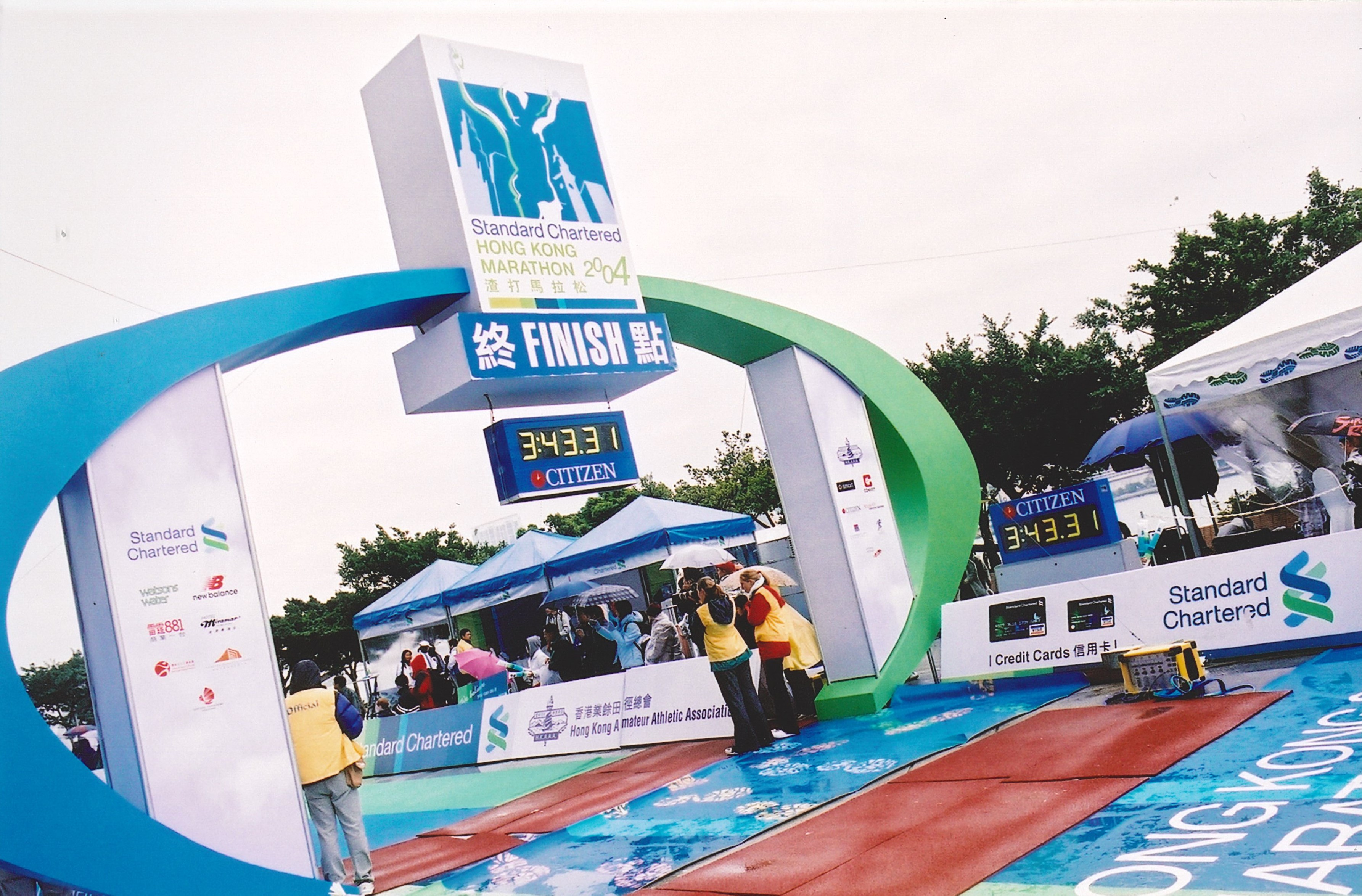 2004 年歷來最寒冷的賽事