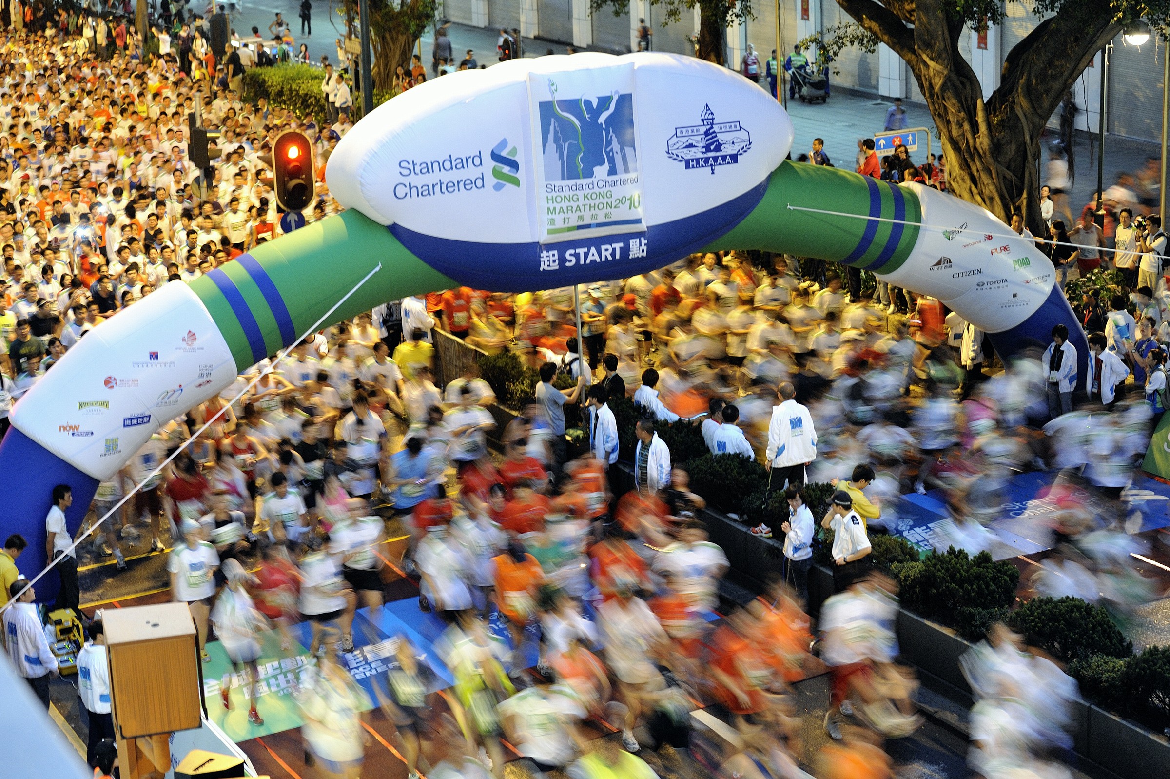 2010 年馬拉松賽道伸廷至昂船洲大橋