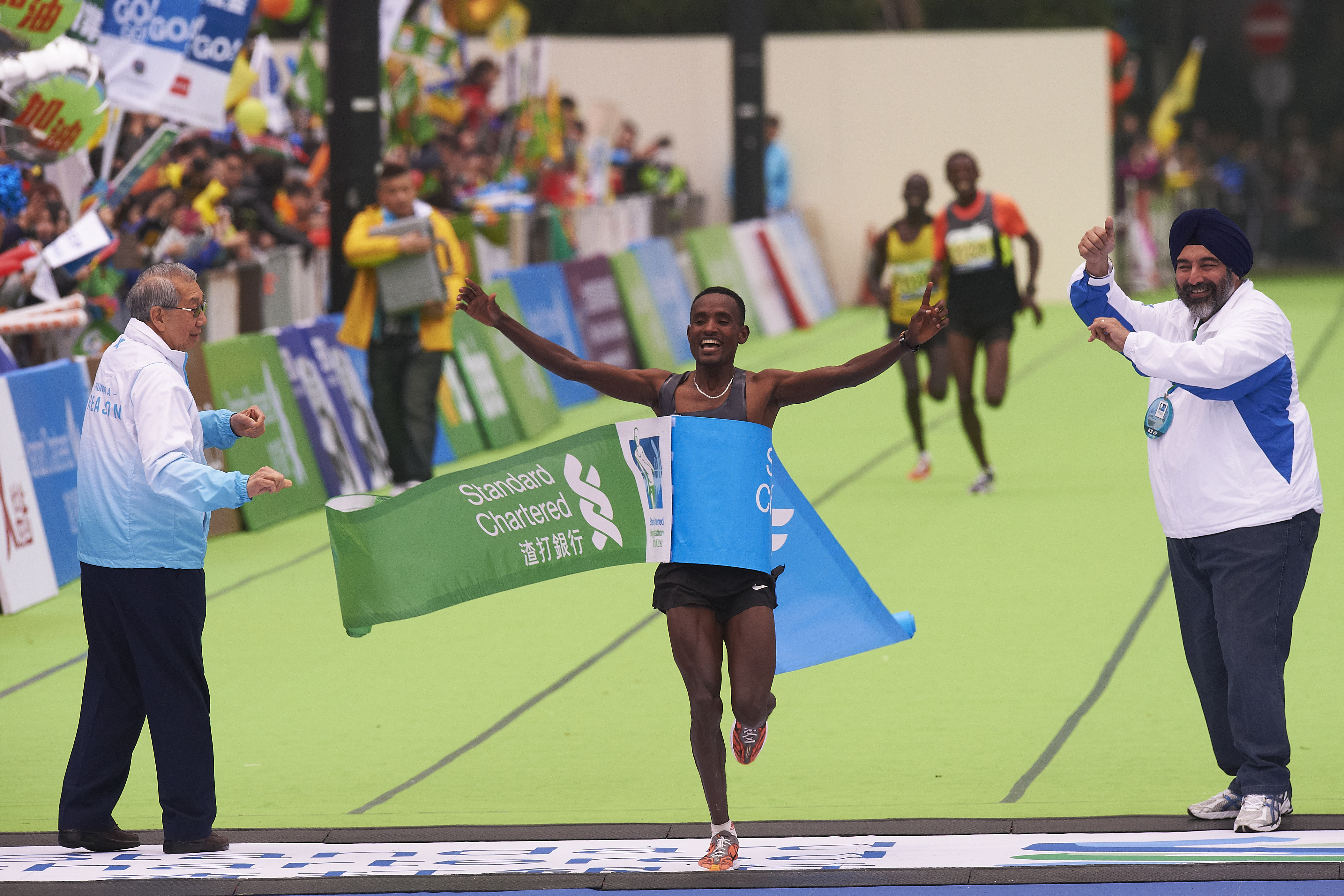 2014 年試辦十公里輪椅賽