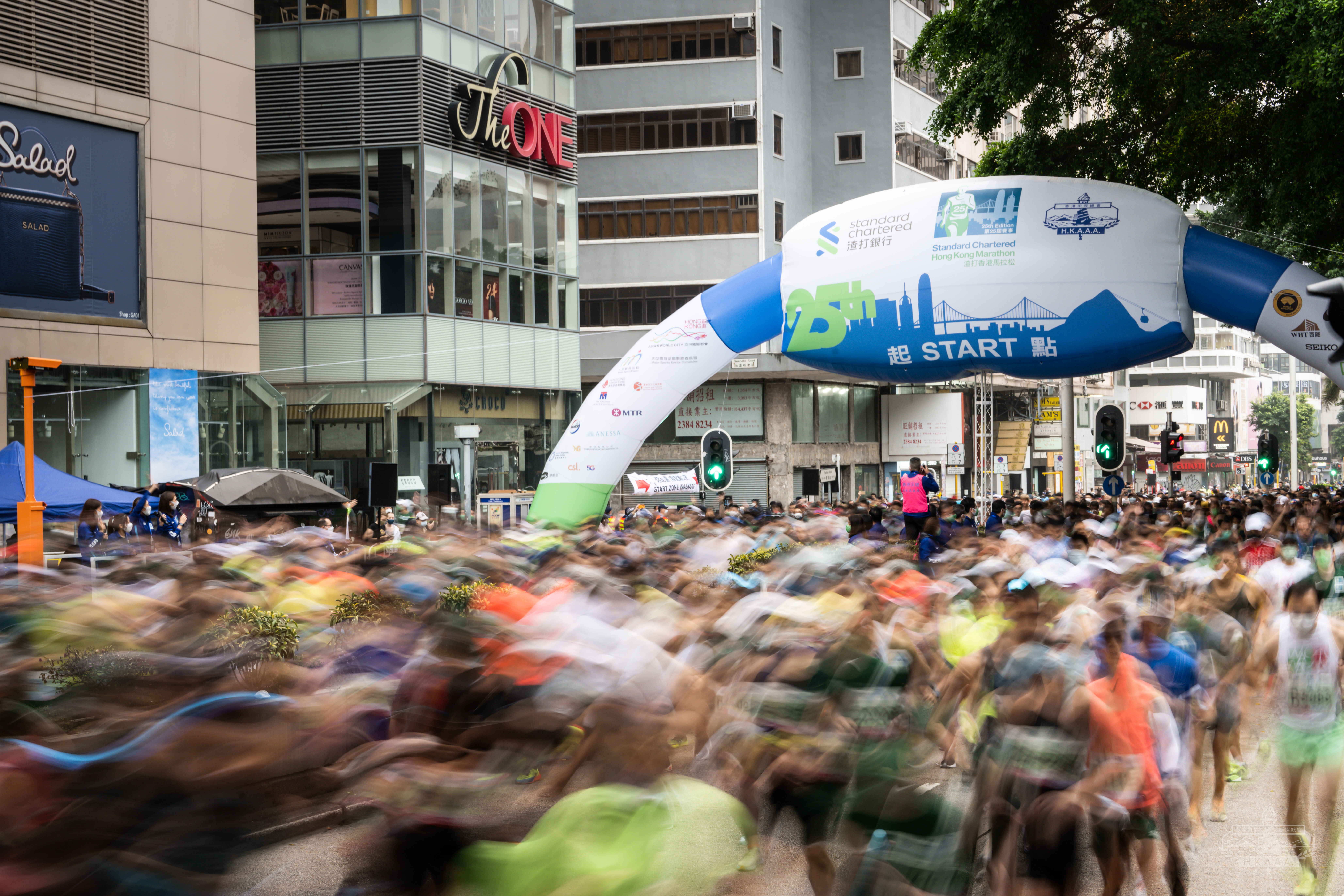 第 25 屆渣打香港馬拉松出席率為歷年之冠